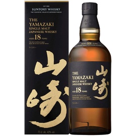 Suntory 18 Years Old Yamazaki Single Malt Japanese 43% vol 0,7 l Geschenkbox