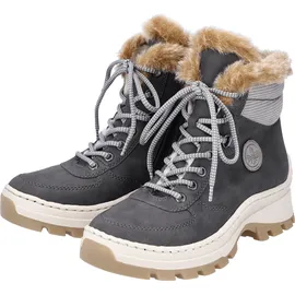 Rieker Boots (X9335) anthracite/grey/fog