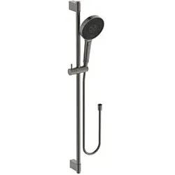 Ideal Standard Idealrain Solos Brausekombination A7898A5 Stange 903mm, Handbrause mit 3 Funktionen, magnetic grey