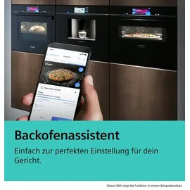 Siemens HS958GCB1 - iQ700, Einbau-Dampfbackofen, 60 x 60 cm, Schwarz,