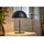 NORTHPOINT LED Metall Akku Tischlampe in Pilzform 28cm hoch Touch-Schalter Outdoor Lampenschirm Terassenleuchte Schwarz,