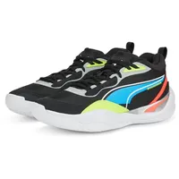 Puma Playmaker Pro Basketballschuhe PUMA schwarz|grün 42.5 (UK 8.5)