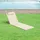 [en.casa] Donostia 2er Set Gartenliege 143 x 48 x 48 cm Beige