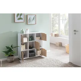 Wohnling WL5.526 Aktenregal 89 x 29 x 91 cm weiß