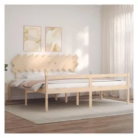 vidaXL Seniorenbett 200 x 200 cm beige