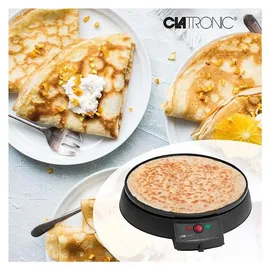 Clatronic CM 3372 Crêpe Maker schwarz