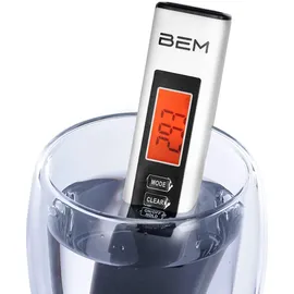 BEM Digitaler Wassertester TDS und EC mit Signaleffekt für Trinkwasserqualität-Kontrolle