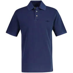 GANT Herren Poloshirt, ausgewaschen - SUNFADED POLO, Washer, Kurzarm, Knopfleiste Dunkelblau 5XL