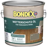 Bondex Wetterschutzöl 2,5 L grau