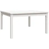 vidaXL Gartentisch 82,5 x 82,5 x 45 cm Weiß