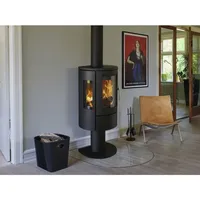 Varde Ovne Nice Air Kaminofen Stahl Schwarz