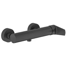 Brausemischer Tabay mit seitlicher Bedienung, schwarz - 93 224 33