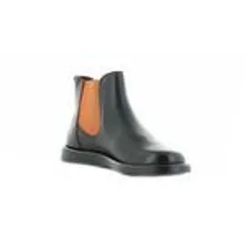 Fly london Stiefelette in Schwarz/Rot - Gr.: 42