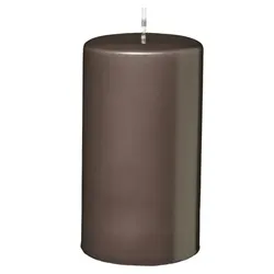 Kopschitz Kerzen Kerzen 4er Adventskerzen, Adventskranz Kerzen Set Mocca, 100 x 60 mm, 4 Stück (1 Set)