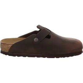 Birkenstock Boston Nubukleder geölt habana 41