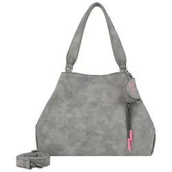 Fritzi aus Preußen Bitzi03 Shopper Tasche 43 cm warm grey