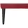 W.Schillig Eckcouch Chenille 3-Sitzer Rot