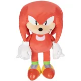 Jakks Pacific Sonic - Jumbo Knuckles Figur, 50cm, Kuscheltier, großes Plüschtier