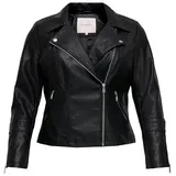 ONLY CARMAKOMA Bikerjacke in Black 1 | 50