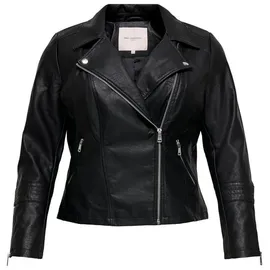 ONLY CARMAKOMA Bikerjacke in Black 1 | 50