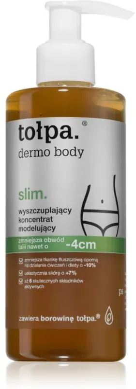 Tołpa Dermo Body Slim Modellierendes Serum für Bauch, Oberschenkel und Gesäß 250 ml