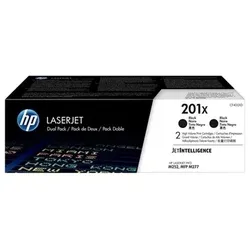 HP 201X 2er-Pack Schwarz Original LaserJet Tonerkartuschen