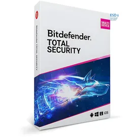 BitDefender Total Security 2020 10 Geräte 1 Jahr ESD ML Win Mac Android iOS