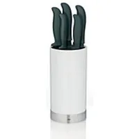 Kela Acida  Universal-Messerhalter 6-tlg. weiß