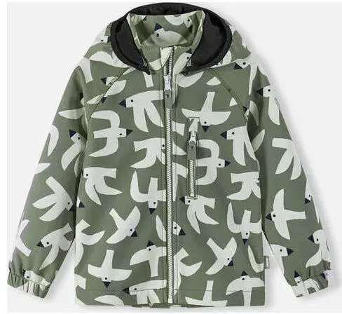Reima Softshell Jacket, Vantti greyish green (8924) 98 cm