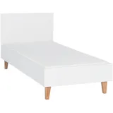 petits-meubles Bett, 90/200 Grau,