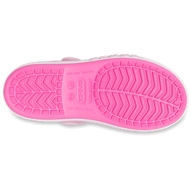 Crocs Bayaband Sandal K, Sandale, 33/34 EU, Electric Pink