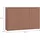 Carryhome Sideboard, Terracotta, Kunststoff, 4 Fächer, 154.2x99.1x34.9 cm, Wohnzimmer, Kommoden & Sideboards, Sideboards