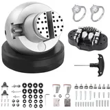 Vevor Schraubstock Metall 5 Zoll grau