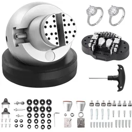 Vevor Schraubstock Metall 5 Zoll grau