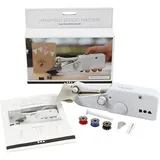 Creativ Company Creativ 46143 Hand-Nähmaschine, 20,5 cm lang, 3,5 cm breit, weiß, 6,7 cm hoch