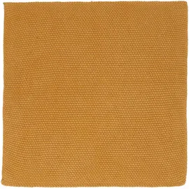 Asa Selection ASA Baumwolltuch gestrickt safran 2er Set 30x30