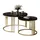 lookway LORI Schwarz Metall 70 x 49 x 50 cm