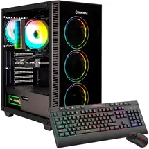 gamemax Gaming-PC Draco XD 7968 Ryzen 5 5500 4,0 GHz 16 GB RAM 480 GB SSD RTX 5050 Windows 11