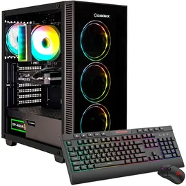 gamemax Gaming-PC Draco XD 7968 Ryzen 5 5500 4,0 GHz 16 GB RAM 480 GB SSD RTX 5050 Windows 11