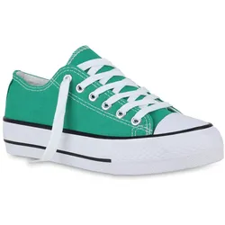 Damen Sneaker Low in Grün