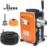 Elektrischer Rohrreiniger 750 W, Rohrreiniger Von 20 Mm Bis 110 Mm Abflussrohrreiniger Für Badewannen