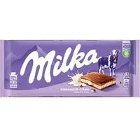 Milka Tafelschokolade Alpenmilchcreme, 100g