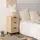Mobili Rebecca Nachtschrank Rebecca 25 x 30 x 59 cm Schwarz/Braun