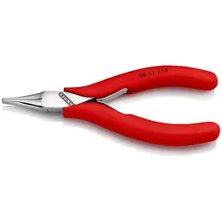 Elektronik-Greifzange 35 11 115 flach spiegelpoliert kstüberz. 115mm