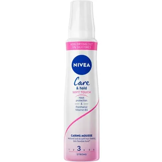 6er Pack - Nivea Haarschaum – Pflege & Halt Soft Touch Nr. 3-150ml
