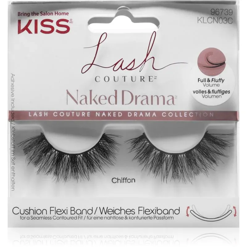 KISS Lash Couture Naked Drama künstliche Wimpern Chiffon 96739 1 Paar