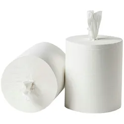 All Care Putztuchtuchrollen MIDI | kernlos | 1-lagig | DM 20 cm | 6 Rollen | Papierhandtücher