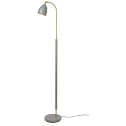 Belid - Deluxe Stehleuchte Warmes Grau/Messing LED