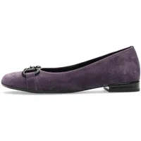 ARA Damen Siena Ballerinas, Plum, 37.5 EU Weit