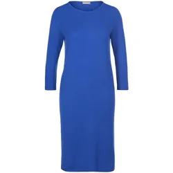 Strickkleid Schurwolle und Kaschmir include blau, 44
